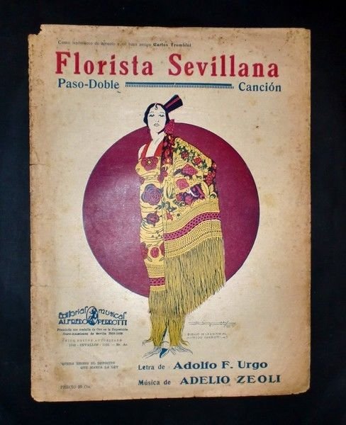 Musica spartiti - Florista Sevillana - Paso-Doble canciòn - A. … | Immagine principale