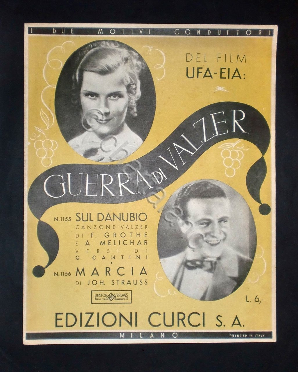 Musica Spartiti - Guerra di valzer - Sul Danubio e … | Immagine principale