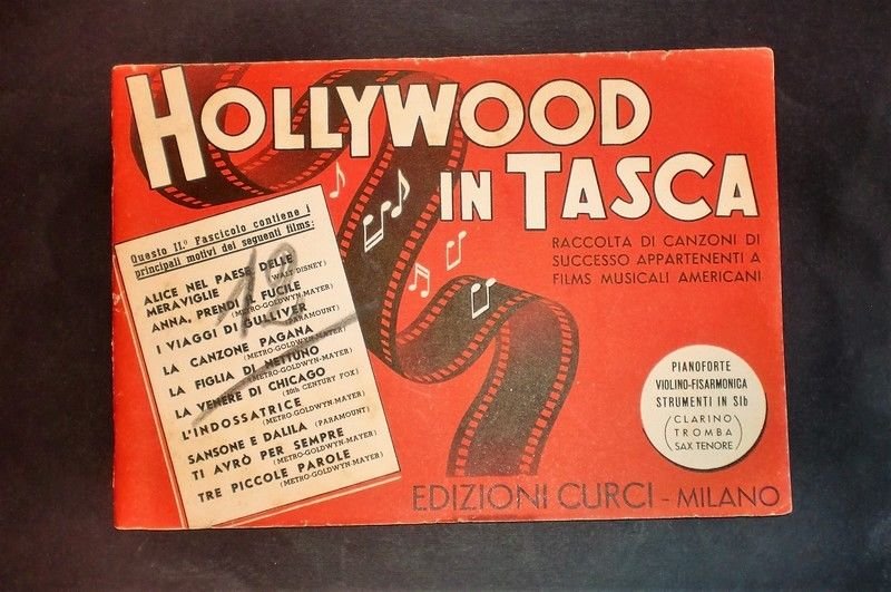 Musica Spartiti - Hollywood in tasca - II° fascicolo - … | Immagine principale