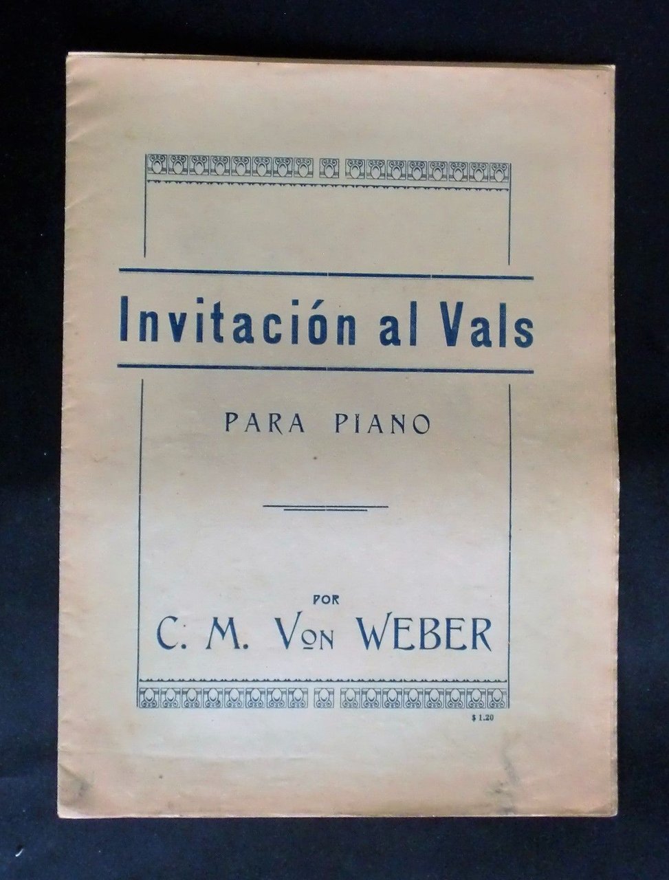 Musica Spartiti - Invitciòn al Vals - Para piano - … | Immagine principale