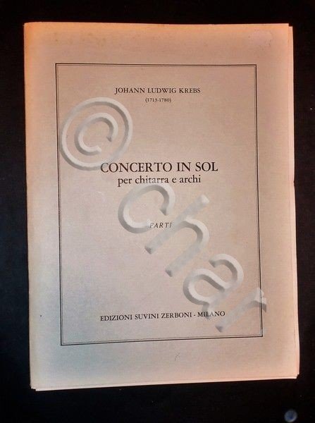 Musica Spartiti - J. L. Krebs - Concerto in Sol … | Immagine Gallery 3
