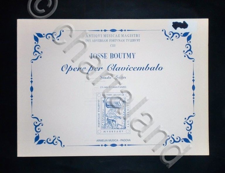 Musica Spartiti - Josse Boutmy - Opere per clavicembalo - …
