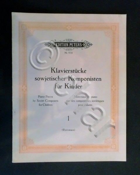 Musica Spartiti - Piano Pieces by Soviet Composers for Children … | Immagine Gallery 3