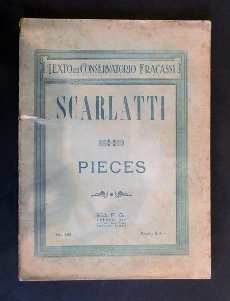 Musica Spartiti - Pieces - Domenico Scarlatti - Spartito per … | Immagine principale
