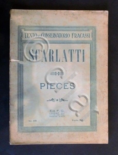Musica Spartiti - Pieces - Domenico Scarlatti - Spartito per … | Immagine Gallery 3