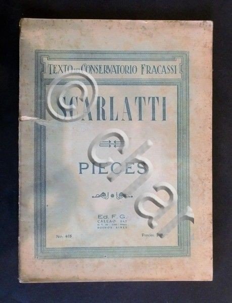 Musica Spartiti - Pieces - Domenico Scarlatti - Spartito per … | Immagine Gallery 2