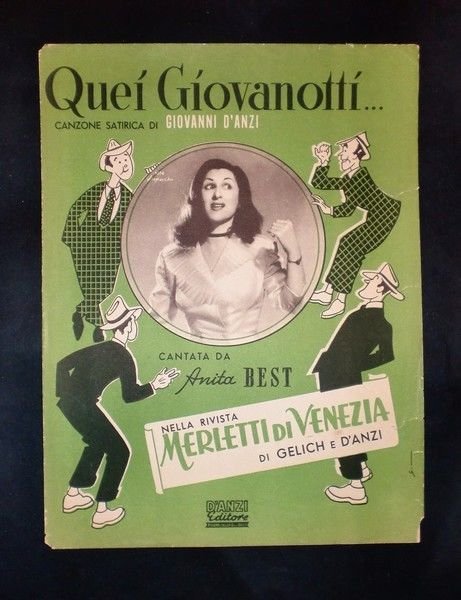 Musica Spartiti - Quei giovanotti - Canzone per piano e …