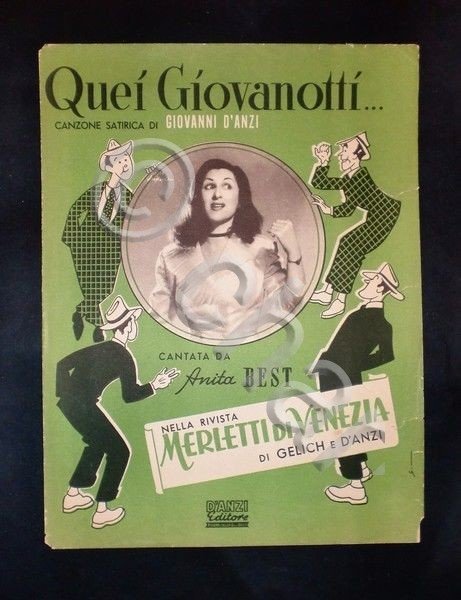 Musica Spartiti - Quei giovanotti - Canzone per piano e …