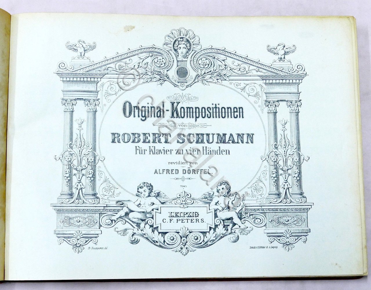 Musica Spartiti - R. Schumann - Original Kompositionen - Ed. … | Immagine principale