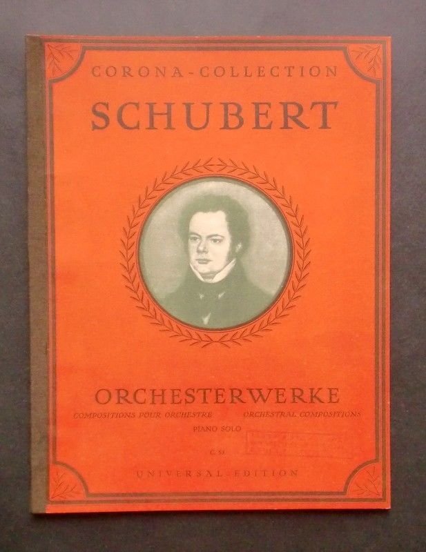 Musica Spartiti - Schubert - Orchesterwerke - Piano solo - … | Immagine principale