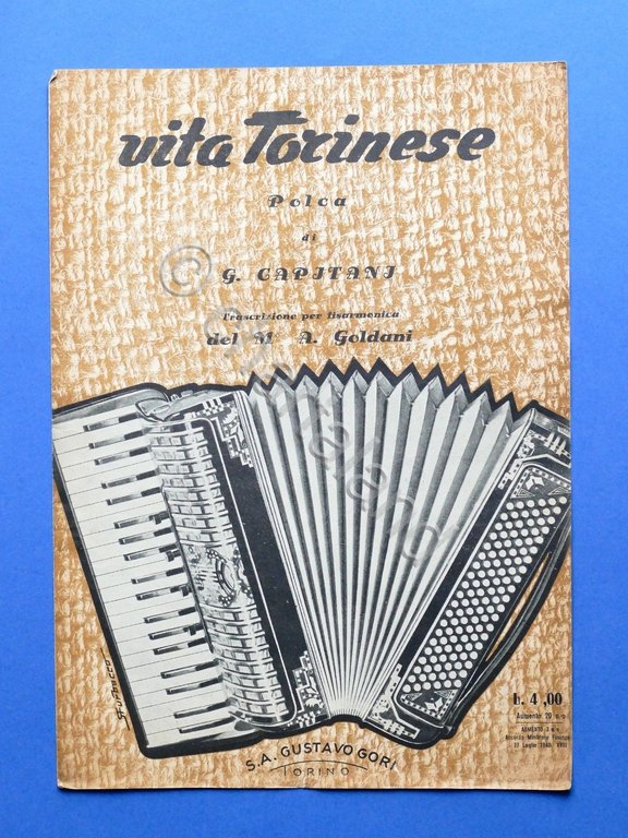 Musica Spartiti - Vita Torinese - Polka di G. Capitani … | Immagine Gallery 3