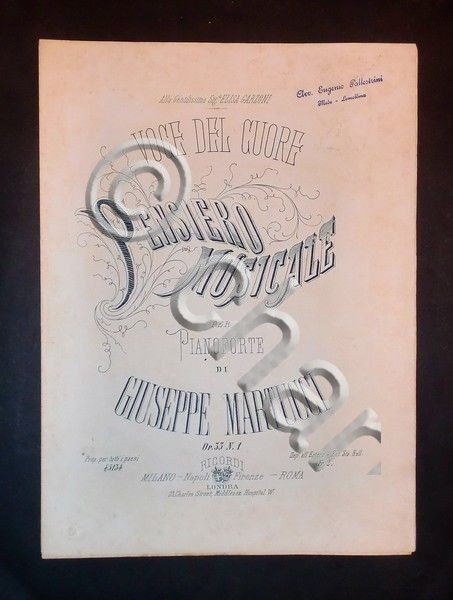 Musica Spartiti - Voce del cuore - Pensiero musicale per … | Immagine Gallery 2