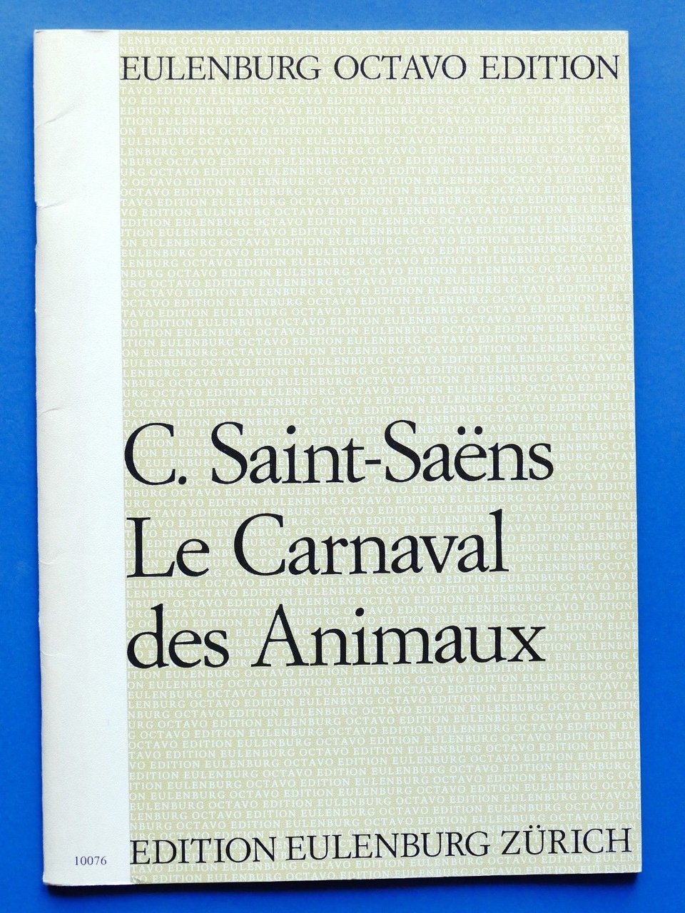 Musica Spartiti C.Saint-Saens - Le Carnaval des Animaux - Eulenburg … | Immagine principale