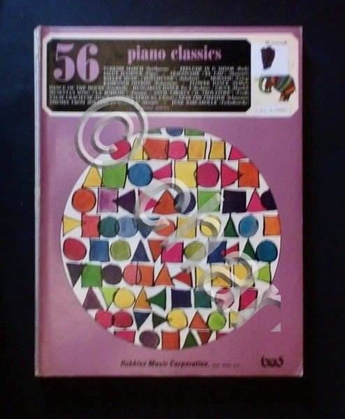 Musica Spartito - 56 Piano classics - Robbins Mammoth series … | Immagine Gallery 2