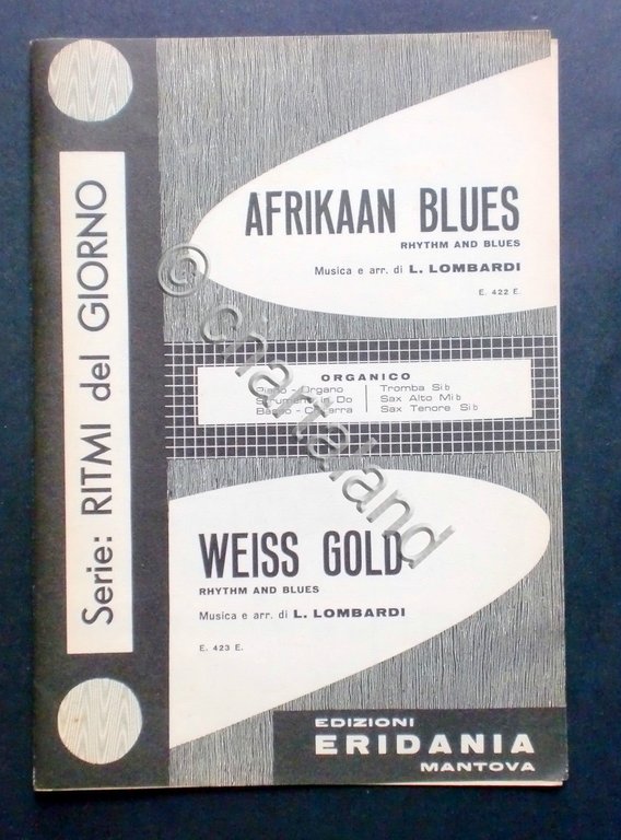 Musica Spartito - Afrikaan Blues - Weiss Gold - Tromba …
