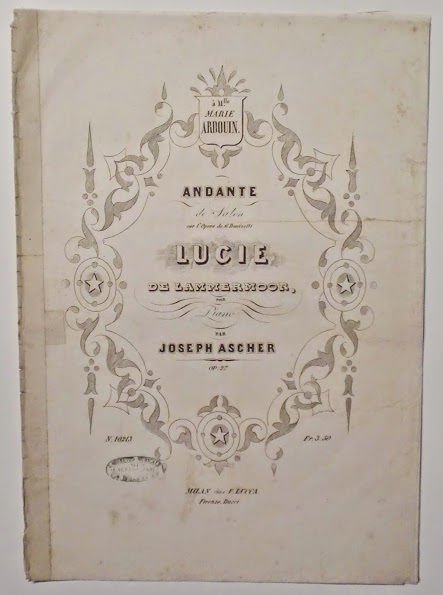 Musica Spartito - Andante de Salon sur le final de …