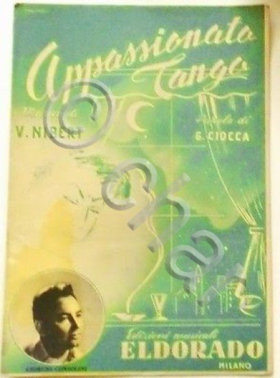 Musica Spartito - Appassionato Tango - Canto - Mandolino - …