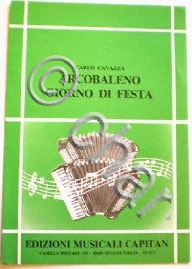 Musica Spartito - Arcobaleno - Giorno di festa - Carlo …