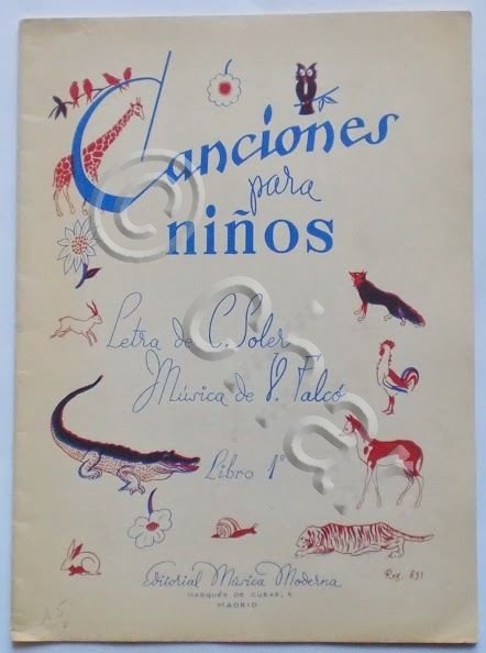 Musica Spartito - Canciones para ninos - Pianoforte e Canto | Immagine Gallery 2