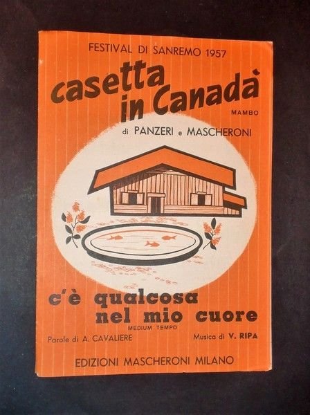 Musica Spartito - \Casetta in Canadà" e "C'è qualcosa nel … | Immagine principale