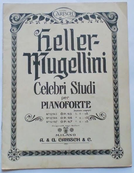 Musica Spartito - Celebri studi per Pianoforte