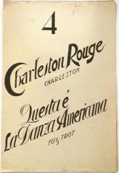 Musica Spartito - Charleston Rouge - Questa è la Danza … | Immagine principale