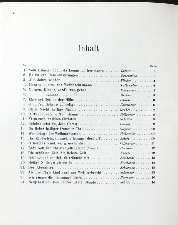 Musica Spartito - Christmas Album - Pianoforte - Peters Edition …