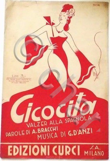 Musica Spartito - Cicocita - canto - mandolino - fisarmonica …