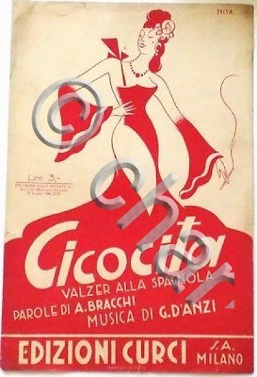 Musica Spartito - Cicocita - canto - mandolino - fisarmonica …