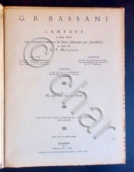 Musica Spartito - Classici Musica Italiana D'Annunzio - G. B. …