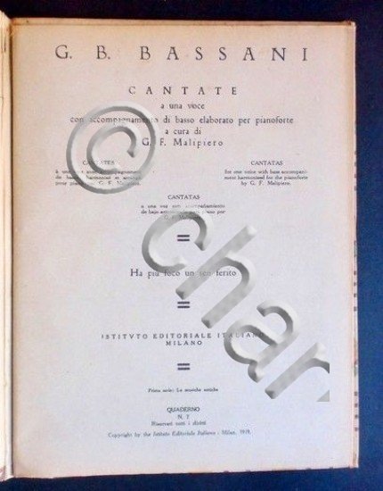 Musica Spartito - Classici Musica Italiana D'Annunzio - G. B. …