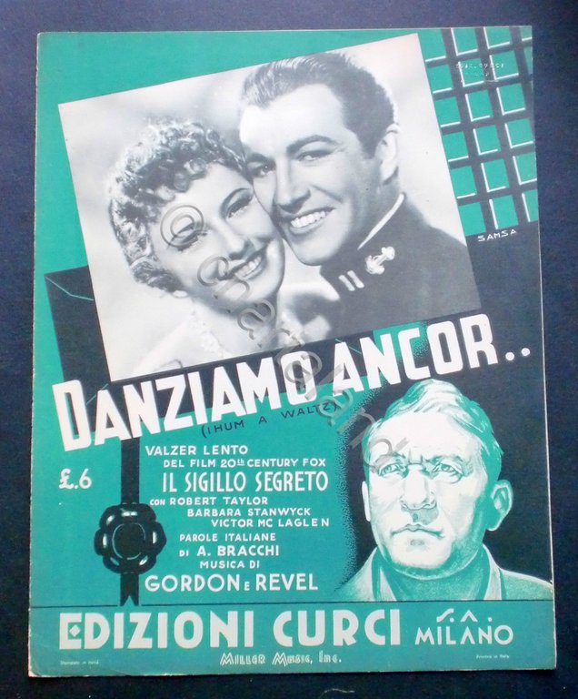 Musica Spartito - Danziamo ancor... - Gordon e Revel - … | Immagine Gallery 2