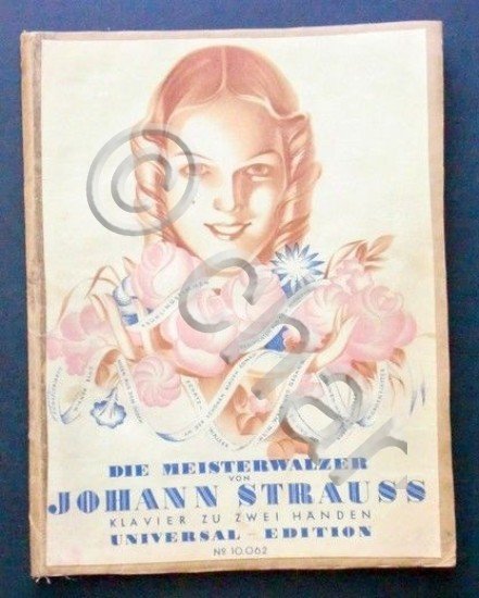 Musica Spartito - Die Meisterwalzer - Johann Strauss - Pianoforte a due mani