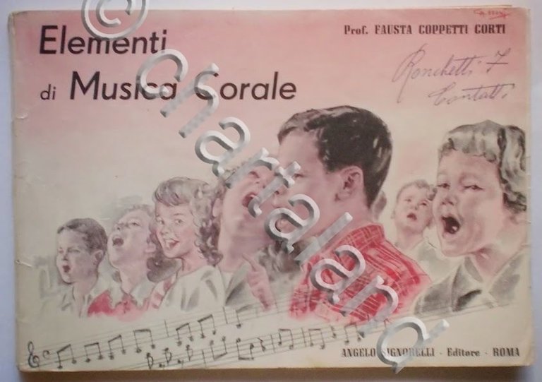 Musica Spartito - Elementi di Musica Corale - Ad uso …