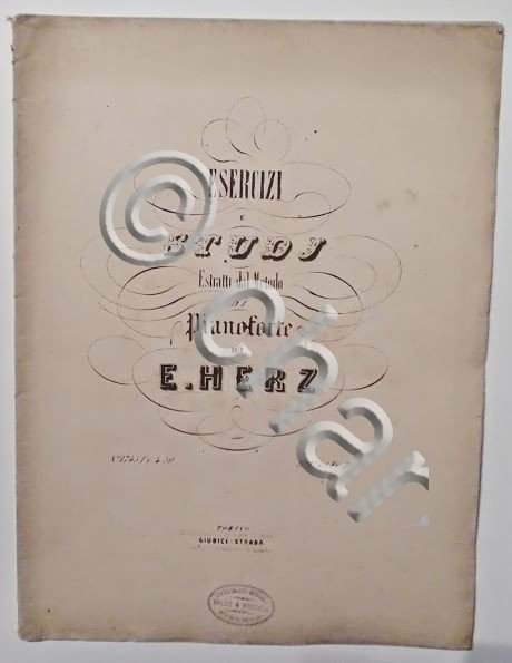 Musica Spartito - Esercizi e studi - Pianoforte - E. …