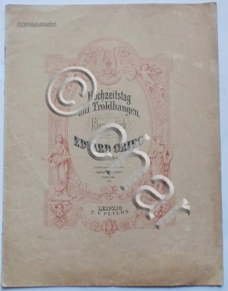 Musica Spartito - Grieg - Opus 65. No. 6 - …