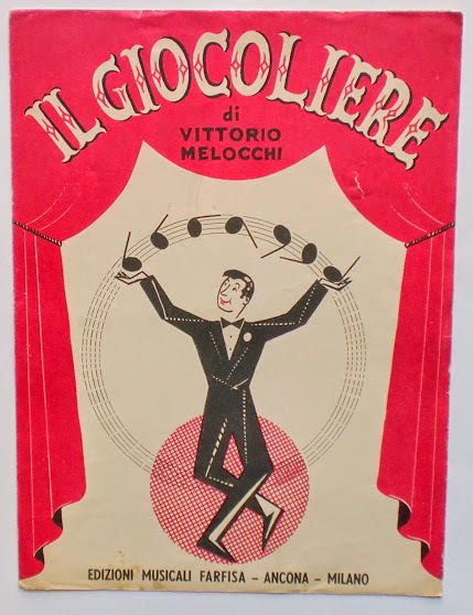 Musica Spartito - Il Giocoliere - Vittorio Melocchi - Fisarmonica …