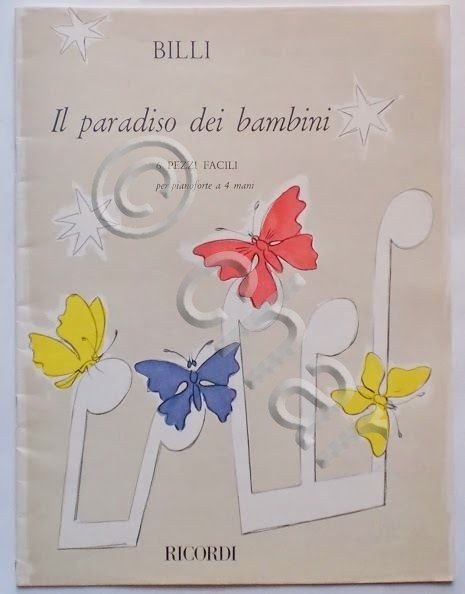 Musica Spartito - Il paradiso dei bambini 6 pezzi facili …