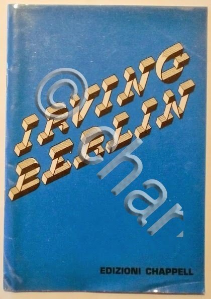 Musica Spartito - Irving Berlin - Pianoforte - 1969