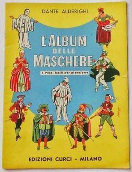Musica Spartito - L'album delle maschere - 8 pezzi facili …