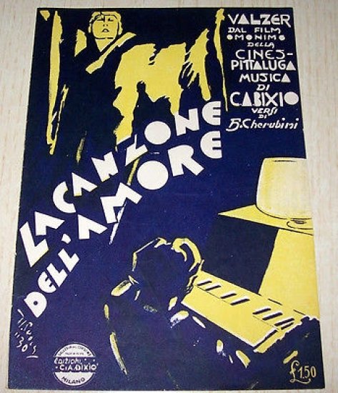 Musica Spartito - La canzone dell'amore 1930 | Immagine principale