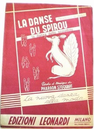 Musica Spartito - La Danse du Spirou - La danza …