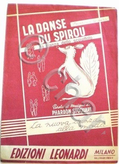 Musica Spartito - La Danse du Spirou - La danza …