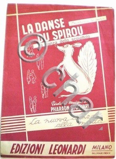 Musica Spartito - La Danse du Spirou - La danza …