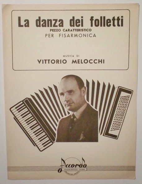 Musica Spartito - La danza dei Folletti - Fisarmonica - …