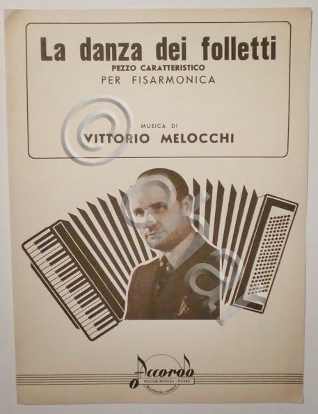 Musica Spartito - La danza dei Folletti - Fisarmonica - …