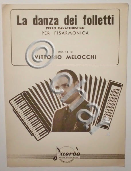 Musica Spartito - La danza dei Folletti - Fisarmonica - …