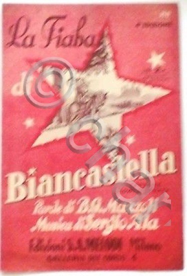 Musica Spartito - La fiaba di Biancastella - canto-mandolino-fisarmonica - …