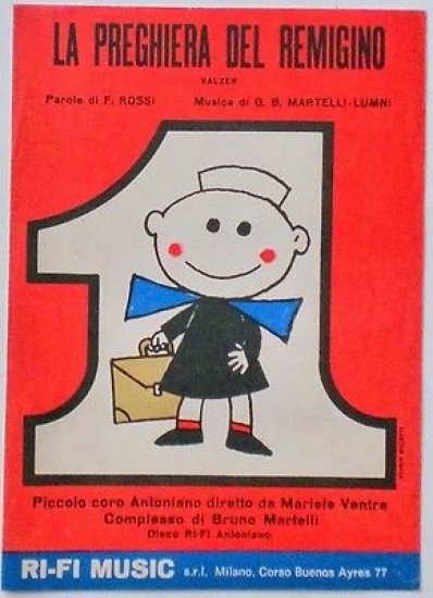 Musica Spartito - La preghiera del remigino - Canto Violino …