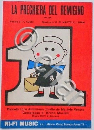 Musica Spartito - La preghiera del remigino - Canto Violino …